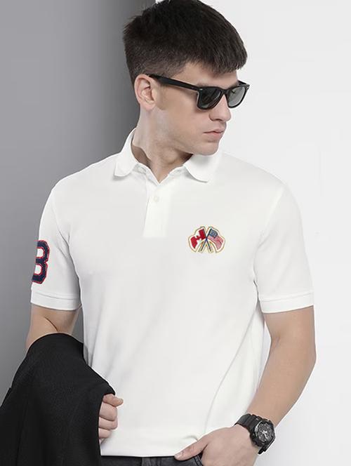 men solid short sleeve regular fit polo t-shirt - 21913286 - Very Small Image - 1