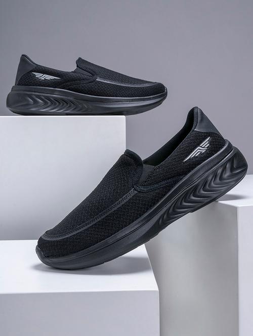 men black slip on sport shoe - 21913724 - Very Small Image - 1