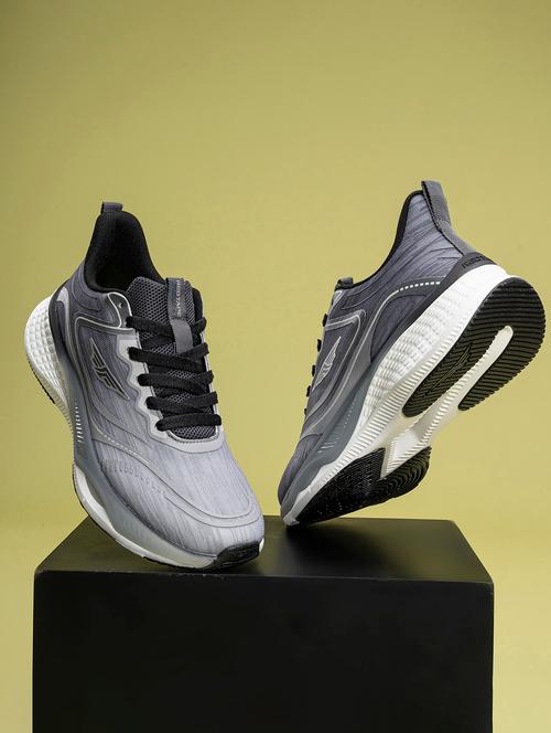 men grey lace up sport shoe - 21913973 - Very Small Image - 1