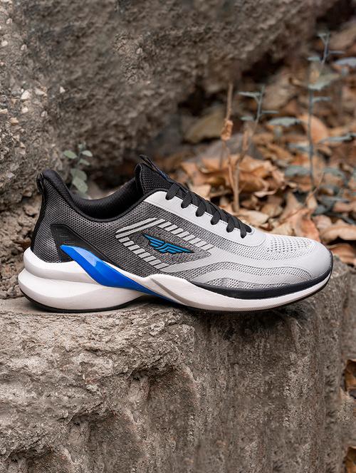 men grey lace up sport shoe - 21914034 - Very Small Image - 1