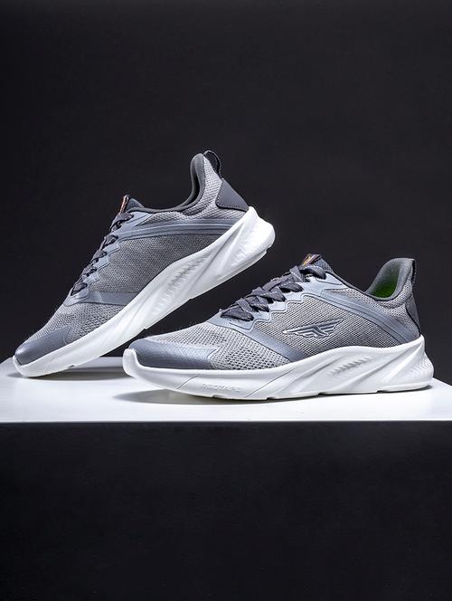men grey lace up sport shoe - 21914109 - Very Small Image - 1