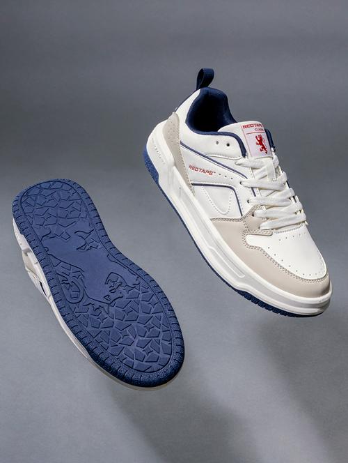 men white lace up sneaker - 21915475 - Very Small Image - 1