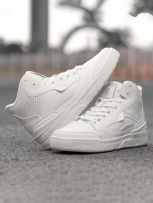 men white solid lace up sneaker - 21915490 - Very Small Image - 1