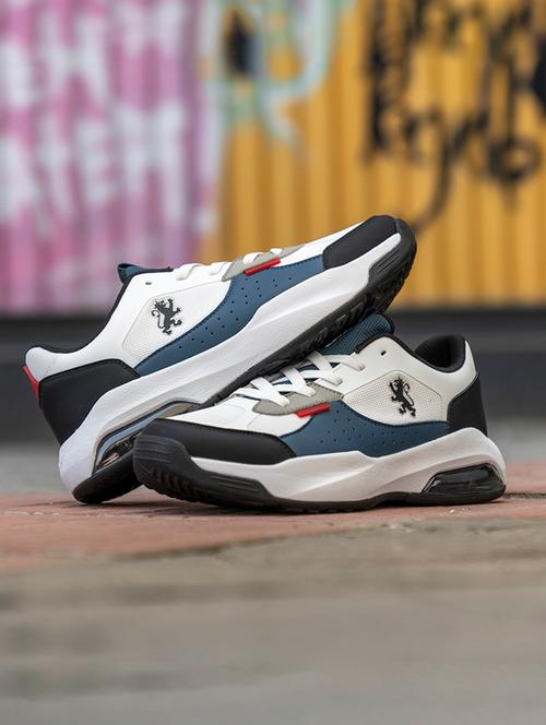 men color block lace up sneaker - 21915536 - Very Small Image - 1