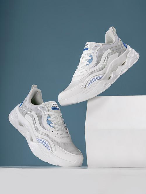 men white lace up sneaker - 21915579 - Very Small Image - 1