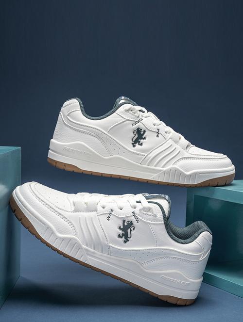 men white lace up sneaker - 21915896 - Very Small Image - 1