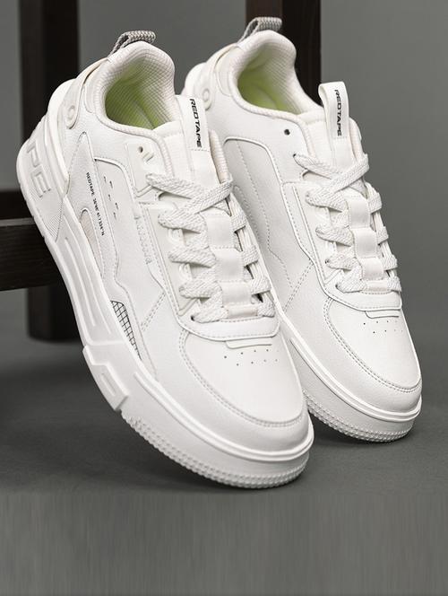 men white lace up sneaker - 21915958 - Very Small Image - 1