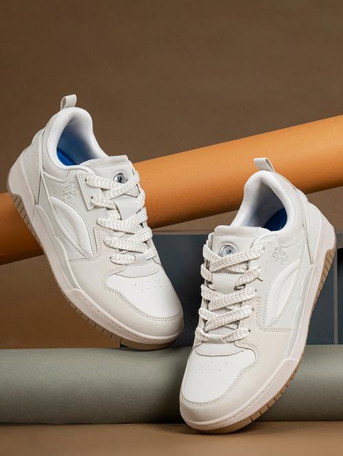 men white lace up sneaker - 21916005 - Very Small Image - 1