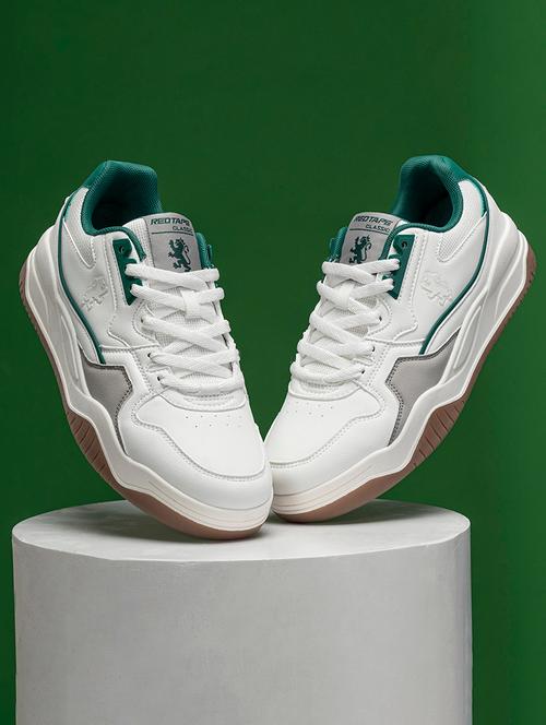 men white lace up sneaker - 21916065 - Very Small Image - 1