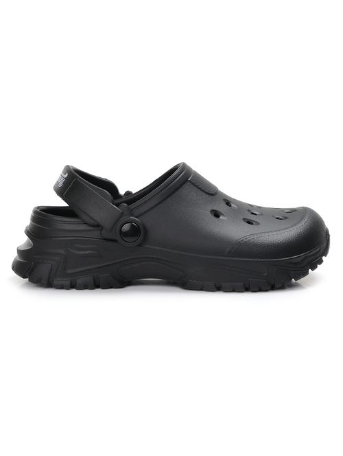 men black solid clog - 21917876 - Very Small Image - 1