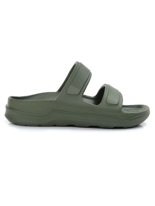 men olive solid slider - 21917895 - Very Small Image - 1