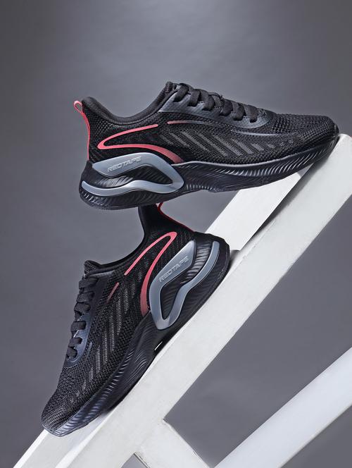 women black lace-up sports shoe - 21918039 - Very Small Image - 1