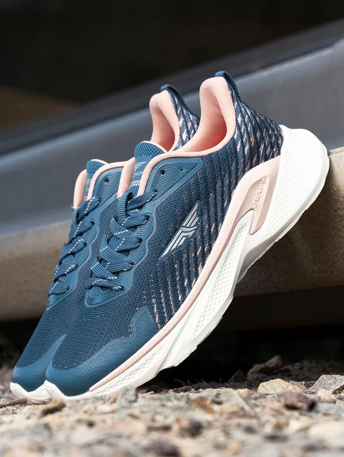 women teal lace-up sports shoe - 21918068 - Very Small Image - 1