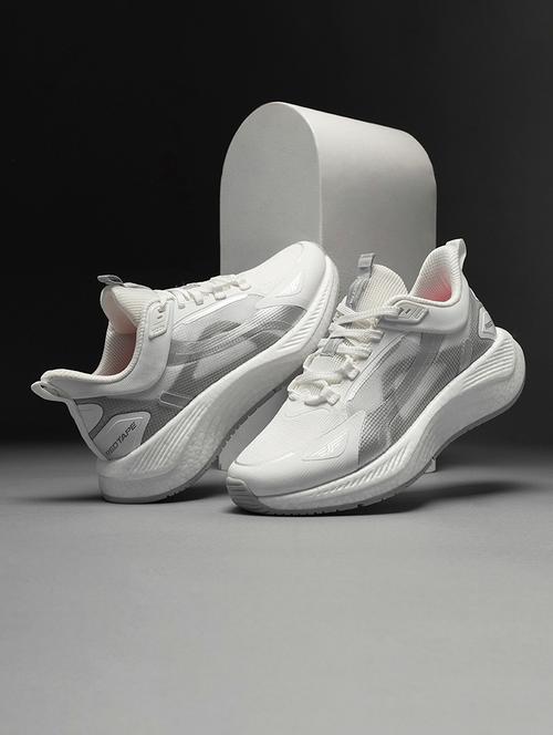 women white lace-up sports shoe - 21918120 - Very Small Image - 1