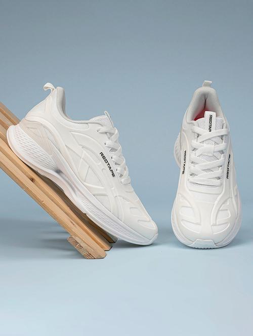 women white lace-up sports shoe - 21918142 - Very Small Image - 1