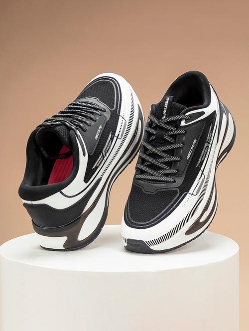 women black lace-up sports shoe - 21918178 - Very Small Image - 1