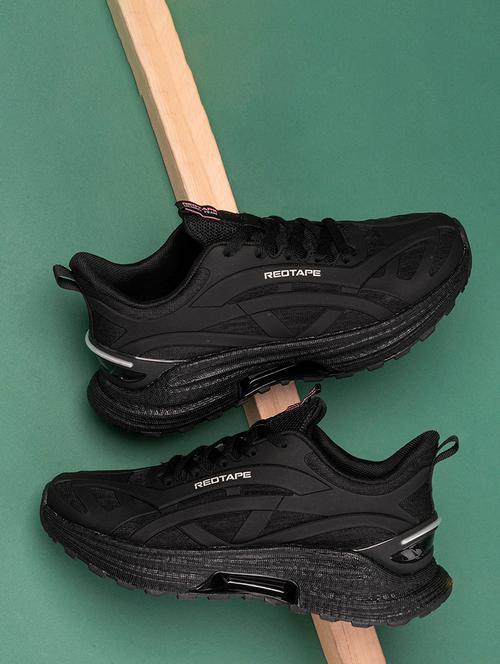 women black lace-up sports shoe - 21918188 - Very Small Image - 1