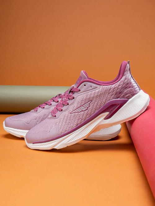 women purple lace-up sports shoe - 21918322 - Very Small Image - 1