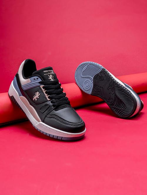 women black lace-up sneaker - 21918404 - Very Small Image - 1