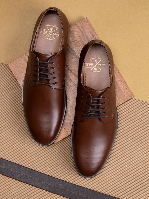 men brown lace-up derby - 21919321 - Very Small Image - 1