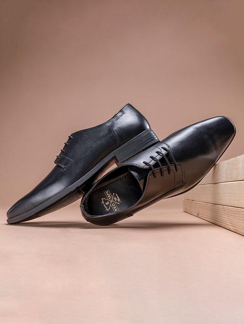 men black lace-up derby - 21919345 - Very Small Image - 1