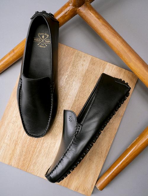 men solid slip on loafer - 21919430 - Very Small Image - 1