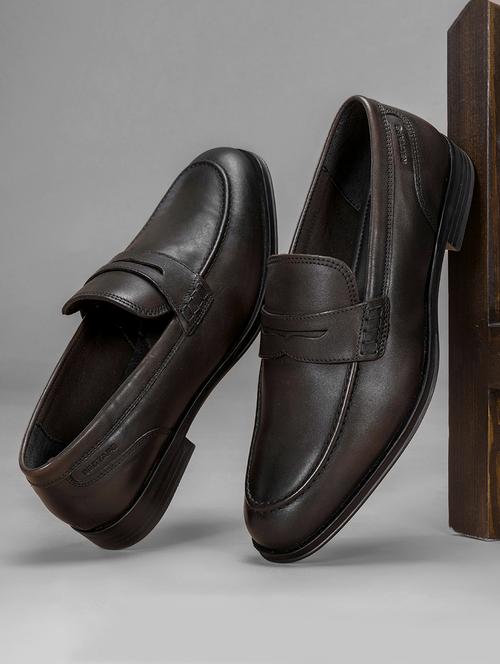 men solid slip on loafer - 21919792 - Very Small Image - 1