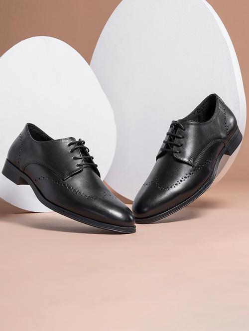 men black lace-up brouge - 21919809 - Very Small Image - 1