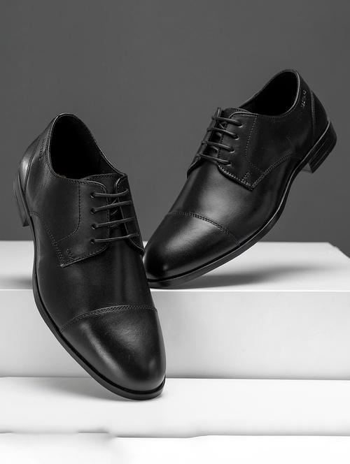 men black lace-up derby - 21919823 - Very Small Image - 1