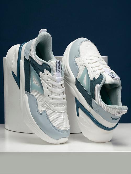 women blue lace-up casual shoe - 21920069 - Very Small Image - 1