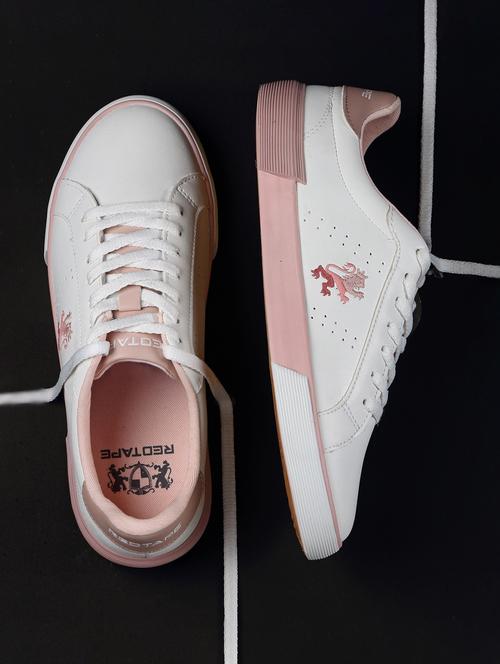 women white lace-up sneaker - 21920081 - Very Small Image - 1