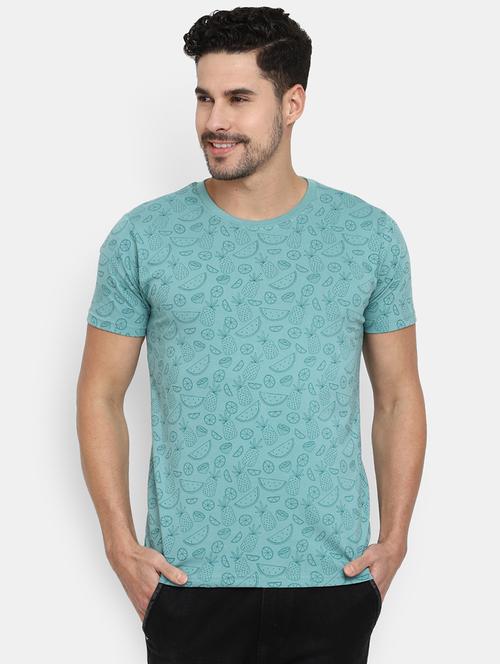 men printed short sleeves regular fit t-shirt - 21920950 - Very Small Image - 1
