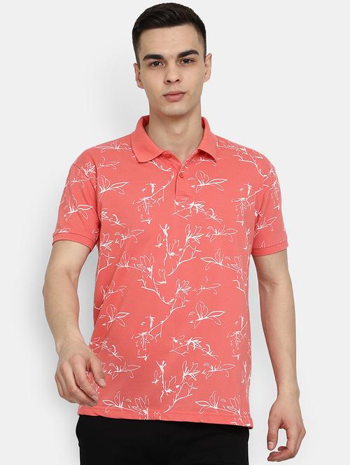 men printed short sleeves regular fit polo t-shirt - 21920951 - Very Small Image - 1