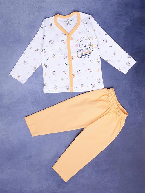 kids printed long sleeves full length set - 21923050 - Very Small Image - 1