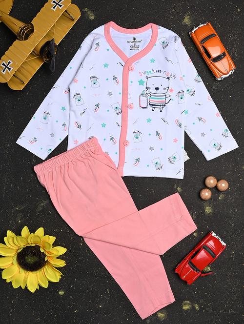 kids printed long sleeves full length set - 21923052 - Very Small Image - 1