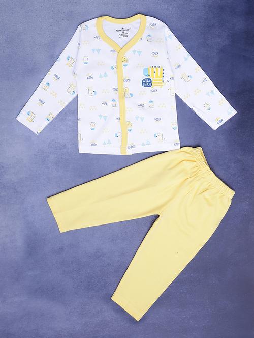 kids printed long sleeves full length set - 21923058 - Very Small Image - 1