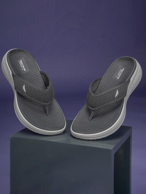 men grey textured slip on sandal - 21924208 - Very Small Image - 1