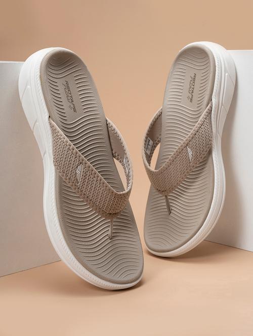men beige textured slip on sandal - 21924209 - Very Small Image - 1