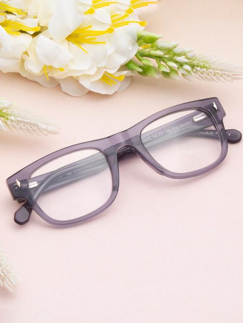 ted smith grey wayfarer premium italian acetate frames for unisex - 21924329 - Very Small Image - 1