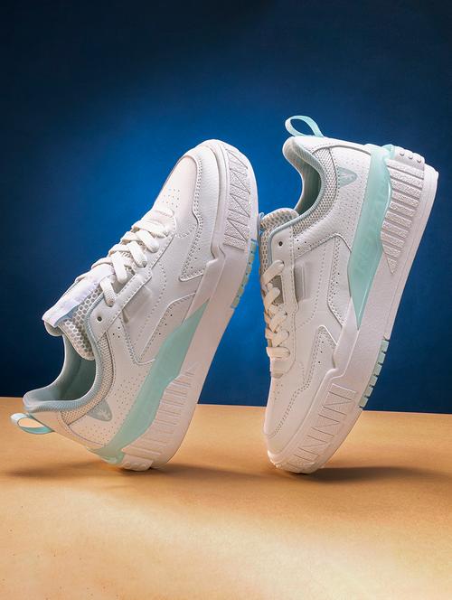 women white lace-up sneaker - 21924385 - Very Small Image - 1
