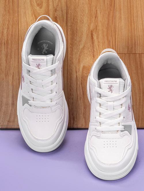 women white lace-up sneaker - 21924400 - Very Small Image - 1