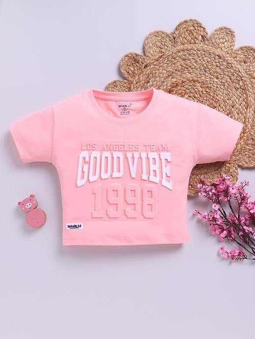 girls printed short sleeves top - 21925036 - Very Small Image - 1