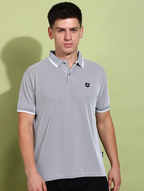 men solid short sleeve regular fit polo t-shirt - 21925537 - Very Small Image - 1