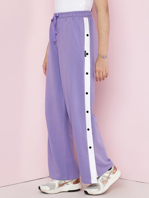 girls tapered high rise track pant - 21925824 - Very Small Image - 1