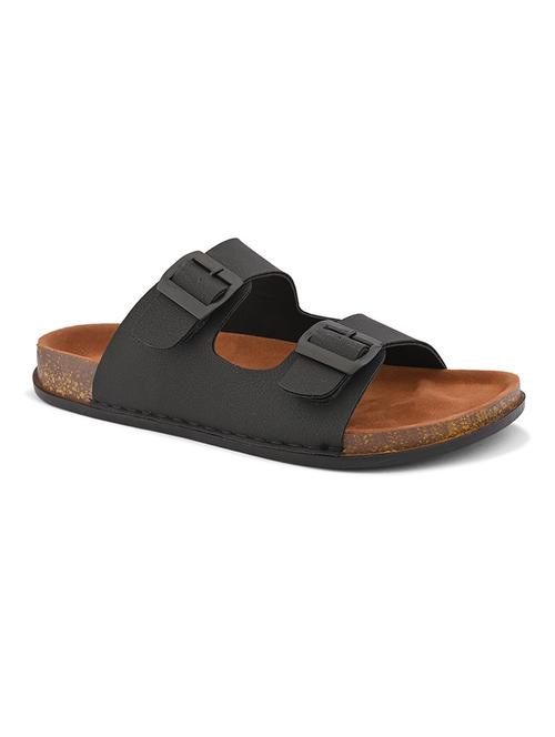 men black slip on slider - 21930788 - Very Small Image - 1