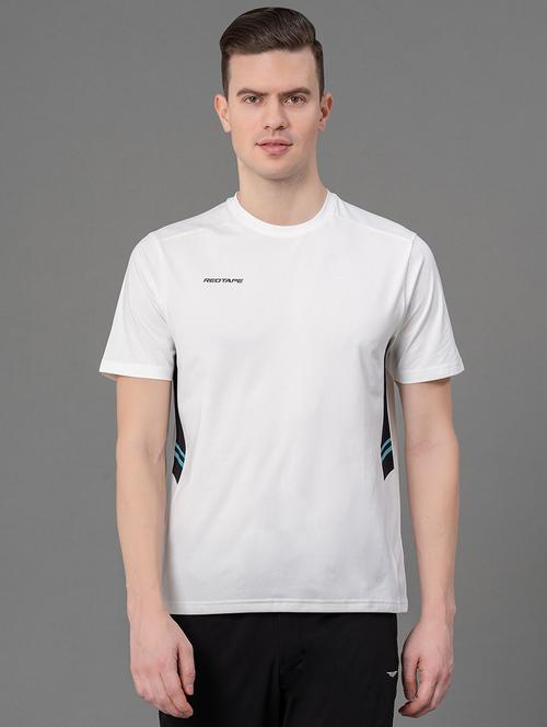 men color block short sleeve regular fit sports t-shirt - 21932800 - Very Small Image - 1