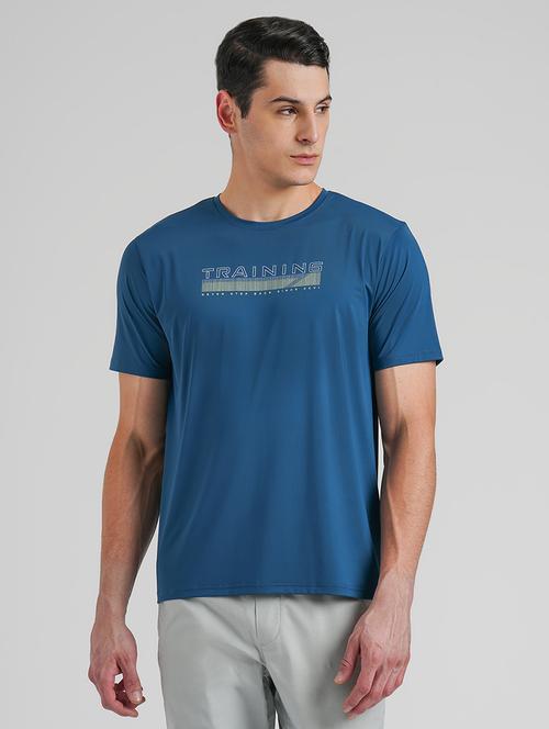 men printed short sleeve regular fit sports t-shirt - 21932877 - Very Small Image - 1