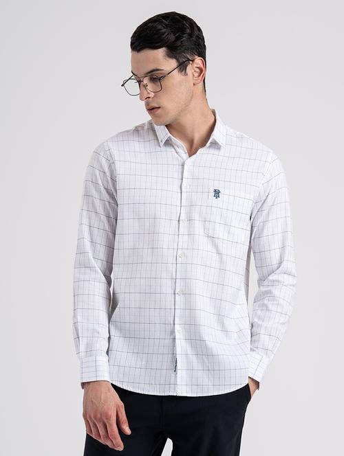 men checkered long sleeve regular fit casual shirt - 21934496 - Very Small Image - 1