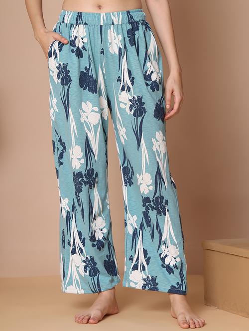 women printed mid rise full length pajama - 21939471 - Very Small Image - 1