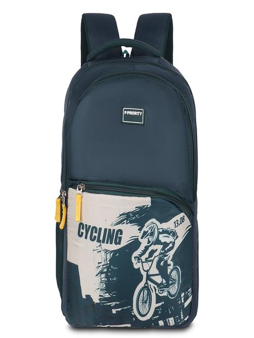 priority cycling print polyester 25l backpack - 21940171 - Very Small Image - 1